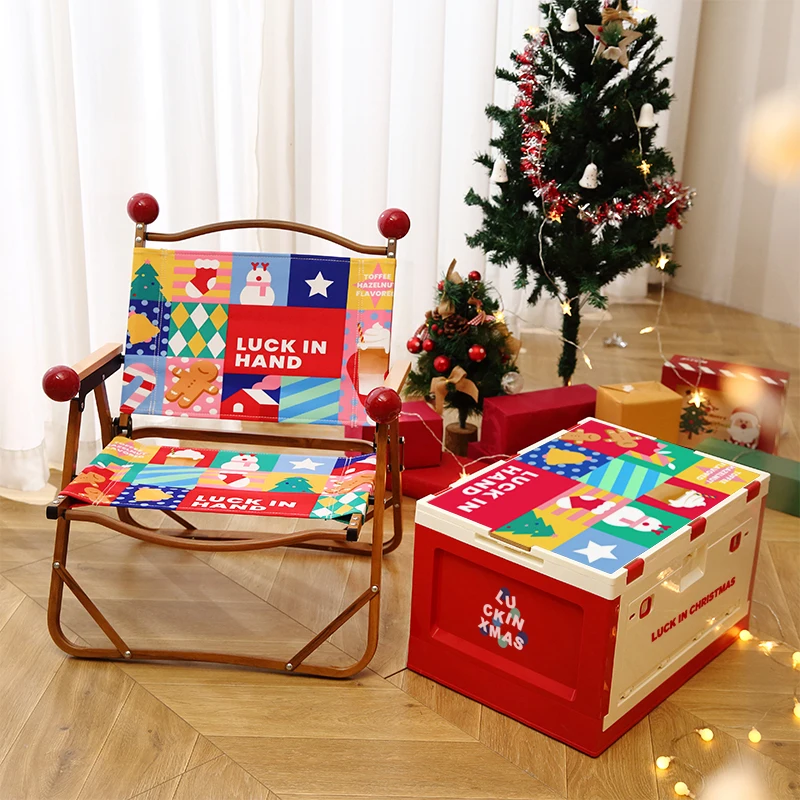 Christmas-Themed Foldable Decor Chair Multi-Functional Storage Box Convertible to Festive Seat,Instant Setup
Christmas-Themed Foldable Decor Chair Multi-Functional Storage Box Convertible to Festive Seat,Instant Setup
