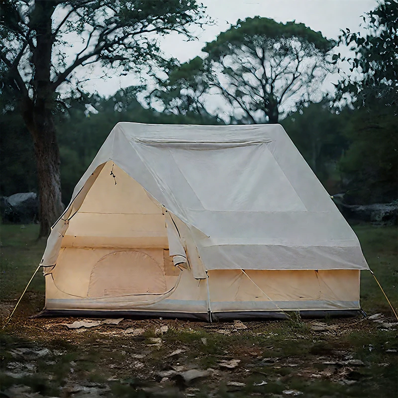Easy Setup 4-6 Person Inflatable Camping Tent with Pump Waterproof Windproof One Bedroom PVC Mesh Windows & Doors
Easy Setup 4-6 Person Inflatable Camping Tent with Pump Waterproof Windproof One Bedroom PVC Mesh Windows & Doors