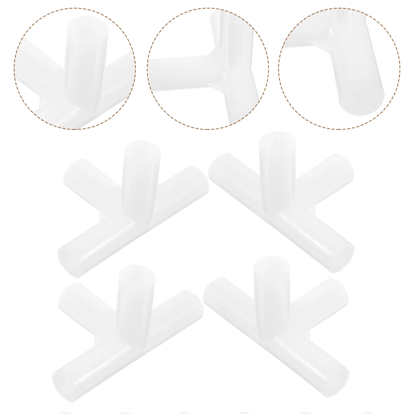 24 Pcs Tent Accessories Pole Fitting Rod Connector Outdoor Plastic Connectors Coupling
24 Pcs Tent Accessories Pole Fitting Rod Connector Outdoor Plastic Connectors Coupling