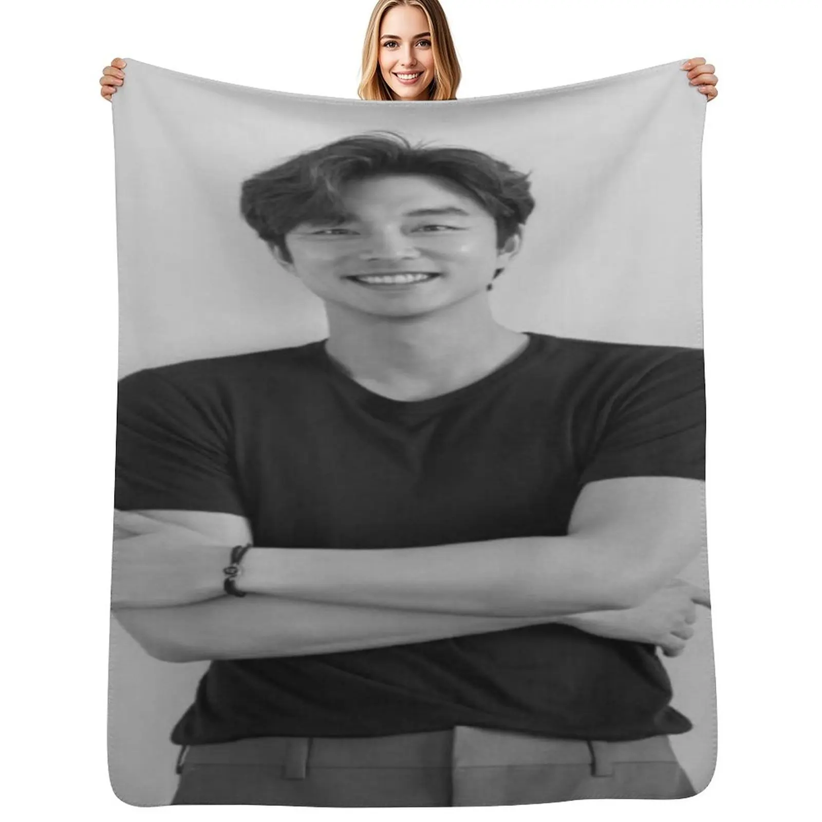 Gong yoo lovers Throw Blanket Year Round Soft Comfortable Blanket for Home
Gong yoo lovers Throw Blanket Year Round Soft Comfortable Blanket for Home