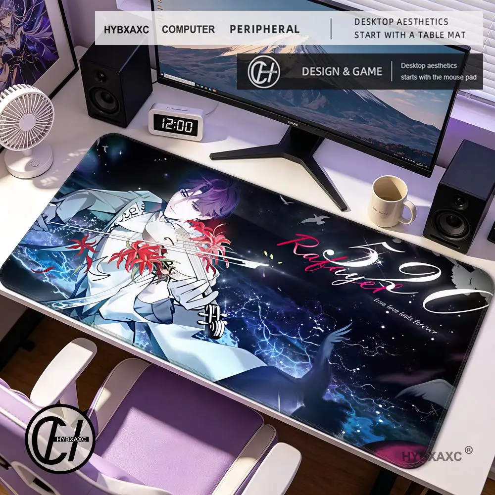 HYBXAXC Non-slip Desk Mat Love And Deepspace Rafayel Anime Mousepad Extended MousePad Gamer Cabinet Keyboard Carpet Mat
HYBXAXC Non-slip Desk Mat Love And Deepspace Rafayel Anime Mousepad Extended MousePad Gamer Cabinet Keyboard Carpet Mat
