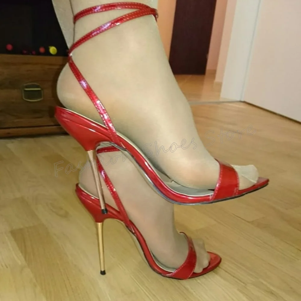 Red Ankle Strap Open Toe Sandals Sexy Stilettos High Heels High Heel Shoes for Women Fashion Heels 2025 New Zapatos Para Mujere
Red Ankle Strap Open Toe Sandals Sexy Stilettos High Heels High Heel Shoes for Women Fashion Heels 2025 New Zapatos Para Mujere