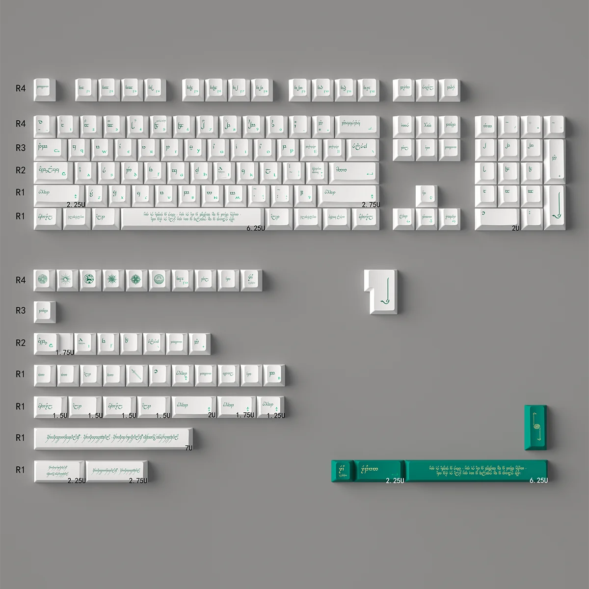 148 Keys Elf Treasure Drill Keycaps Cherry Profile PBT Full Sets White Keycap ISO Enter For Gateron Switches Mechanical Keyboard
148 Keys Elf Treasure Drill Keycaps Cherry Profile PBT Full Sets White Keycap ISO Enter For Gateron Switches Mechanical Keyboard