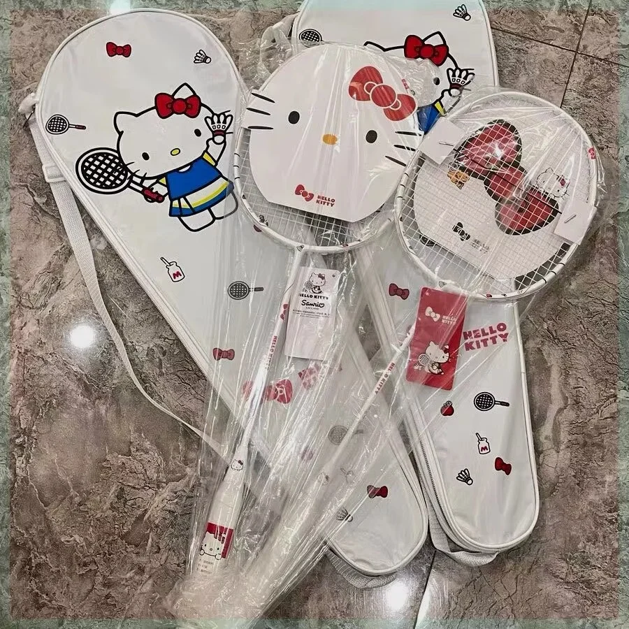 Miniso Cartoon Cute Hellokitty Badminton Paddle Carbon Integrated Pink Student Junior High School Scholar Sports Set For Girls
Miniso Cartoon Cute Hellokitty Badminton Paddle Carbon Integrated Pink Student Junior High School Scholar Sports Set For Girls