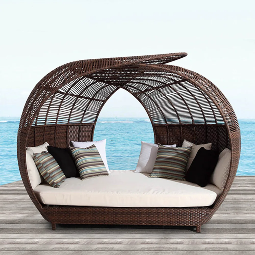 Outdoor rattan sofa courtyard leisure bed outdoor villa garden homestay rattan chair waterproof sunscreen bird's nest sofa
Outdoor rattan sofa courtyard leisure bed outdoor villa garden homestay rattan chair waterproof sunscreen bird's nest sofa