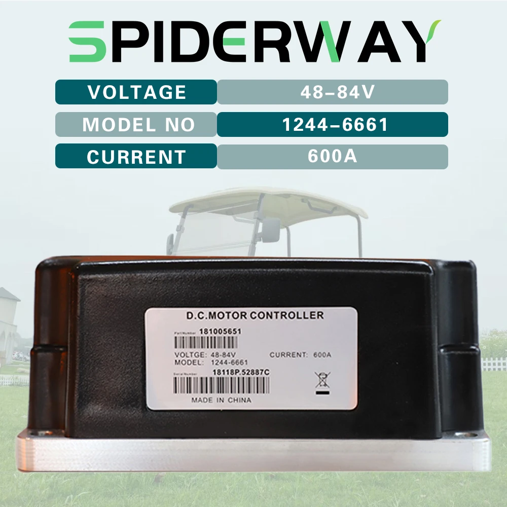 1244-6661 48/80V 500A DC Motor Controller for Curtis Lifting Platforms Forklifts Ezgo Club Car Yamaha Golf Cart electric vehicle
1244-6661 48/80V 500A DC Motor Controller for Curtis Lifting Platforms Forklifts Ezgo Club Car Yamaha Golf Cart electric vehicle