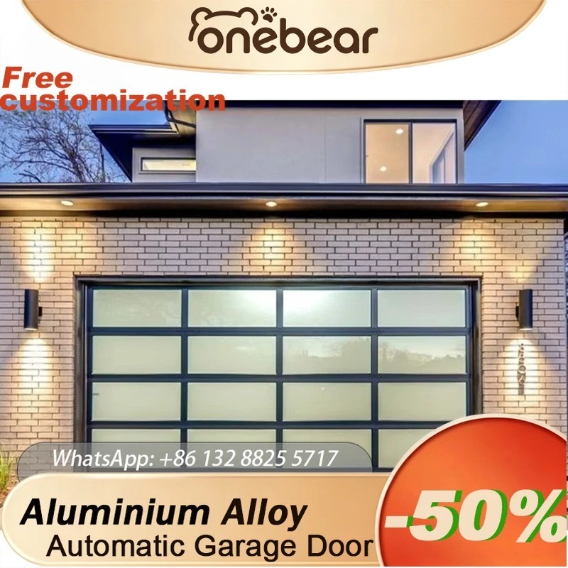 Any Size Custom Energy Saving Heat Insulation Sectional Garage Door Aluminum Alloy Villa House Modern Automatic Home Door
Any Size Custom Energy Saving Heat Insulation Sectional Garage Door Aluminum Alloy Villa House Modern Automatic Home Door