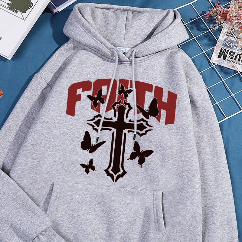 Faith Butterfly Printing Men'S Hooded Fashion Thick Sport Shirts Unisex Drawstring Pocket Sweatshirts Classic Stylish Clothing
Faith Butterfly Printing Men'S Hooded Fashion Thick Sport Shirts Unisex Drawstring Pocket Sweatshirts Classic Stylish Clothing