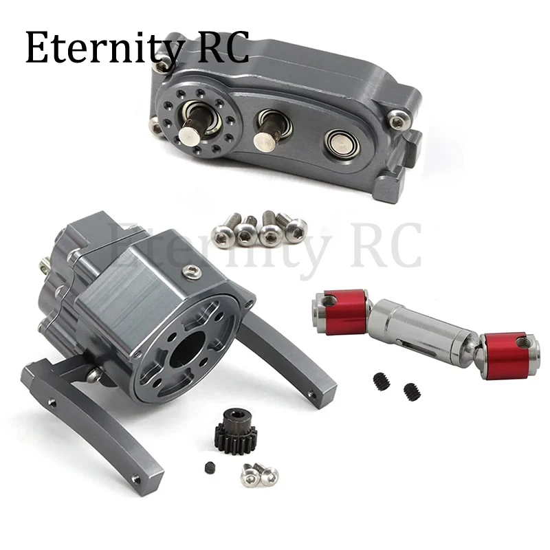 1/10 Scale RC Crawler Car Axial SCX10 & SCX10 II Front Motor Transmission Upgrade Part - Prefixal Gearbox Transfer Case
1/10 Scale RC Crawler Car Axial SCX10 & SCX10 II Front Motor Transmission Upgrade Part - Prefixal Gearbox Transfer Case
