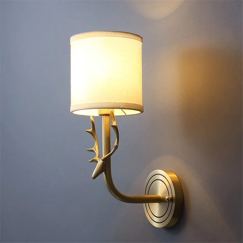 Creative Deer Head Wall Lamp Living Room Wall Continental Antler Lamp Bedroom Bedside Lamp Modern Designer Wall Lights Fixtures
Creative Deer Head Wall Lamp Living Room Wall Continental Antler Lamp Bedroom Bedside Lamp Modern Designer Wall Lights Fixtures