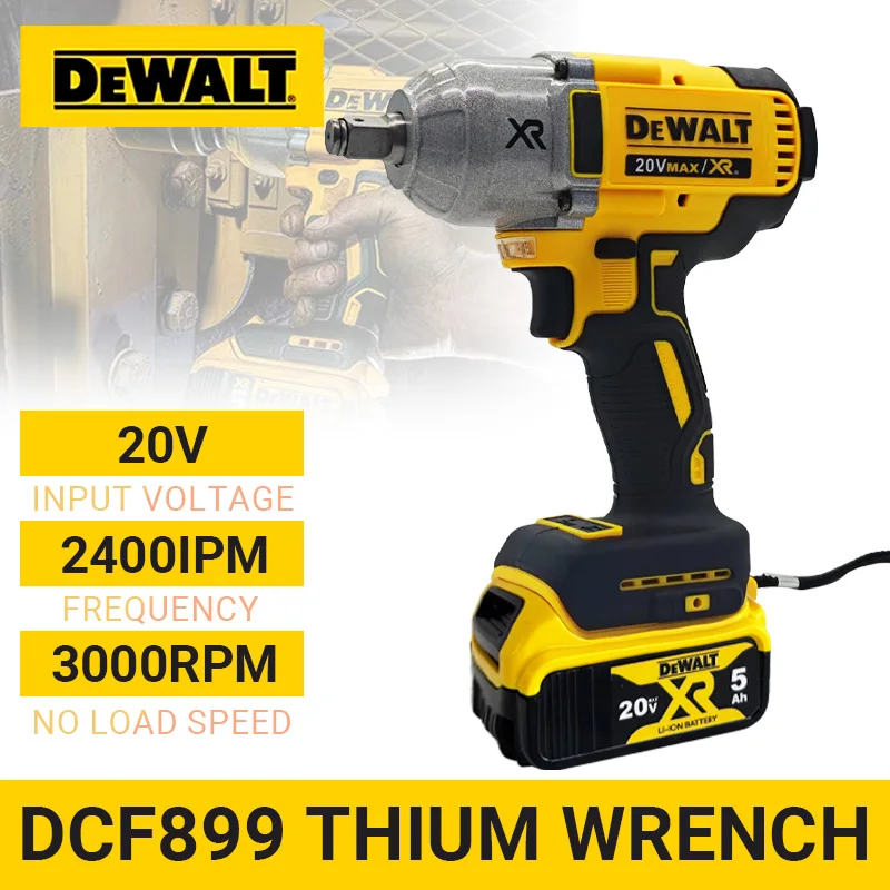 DEWALT DCF899 Electric Impact Wrench Cordless Brushless 1/2" Compact Three Speed Adjustment Pneumatic Cannon Tire Removal Tool
DEWALT DCF899 Electric Impact Wrench Cordless Brushless 1/2" Compact Three Speed Adjustment Pneumatic Cannon Tire Removal Tool