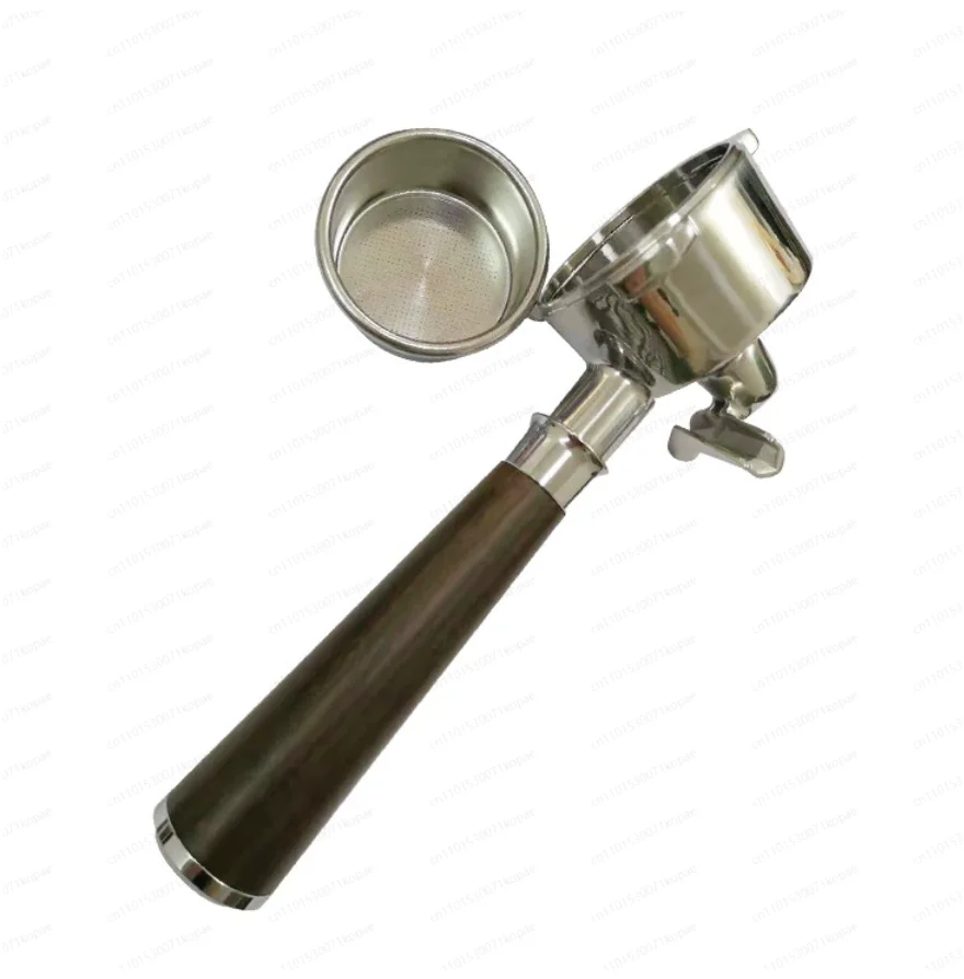 Coffee Machine Handle, Three-ear Bottomed Single and Double Mouth Stainless Steel 304 Removable Coffee Funnel
Coffee Machine Handle, Three-ear Bottomed Single and Double Mouth Stainless Steel 304 Removable Coffee Funnel