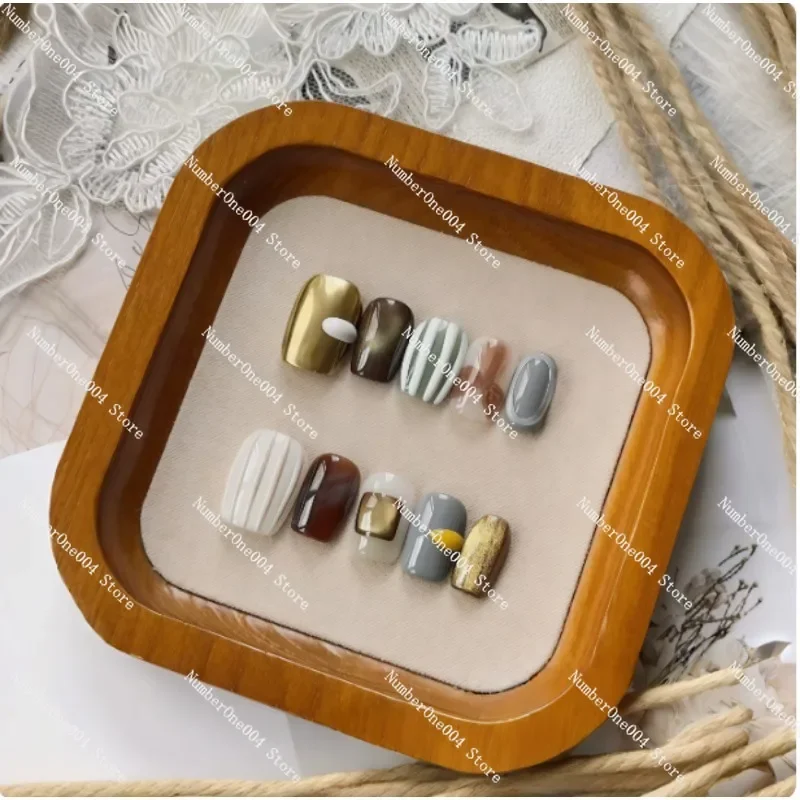 Handmade Press on Nails, Short Oval Fake Nails for Office Daily, Beige Nude Gel False Nails
Handmade Press on Nails, Short Oval Fake Nails for Office Daily, Beige Nude Gel False Nails