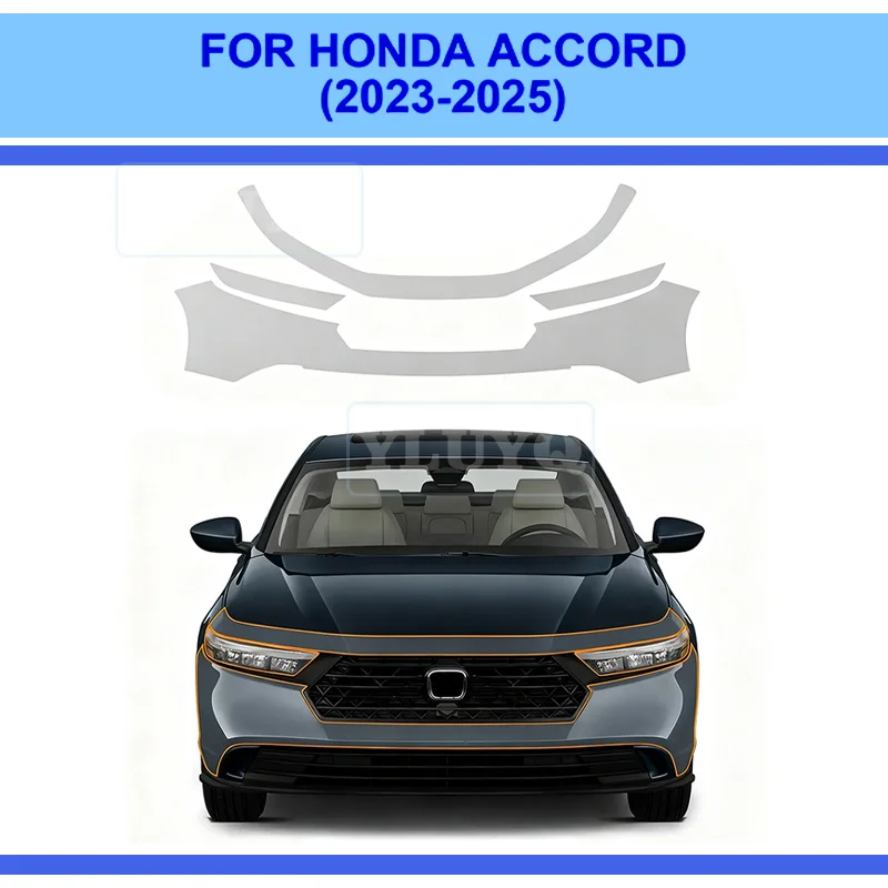For Honda Accord 2023 2024 2025 Accessories Pre-cut Paint Protection Film PPF Kit Clear Anti Scratch
For Honda Accord 2023 2024 2025 Accessories Pre-cut Paint Protection Film PPF Kit Clear Anti Scratch