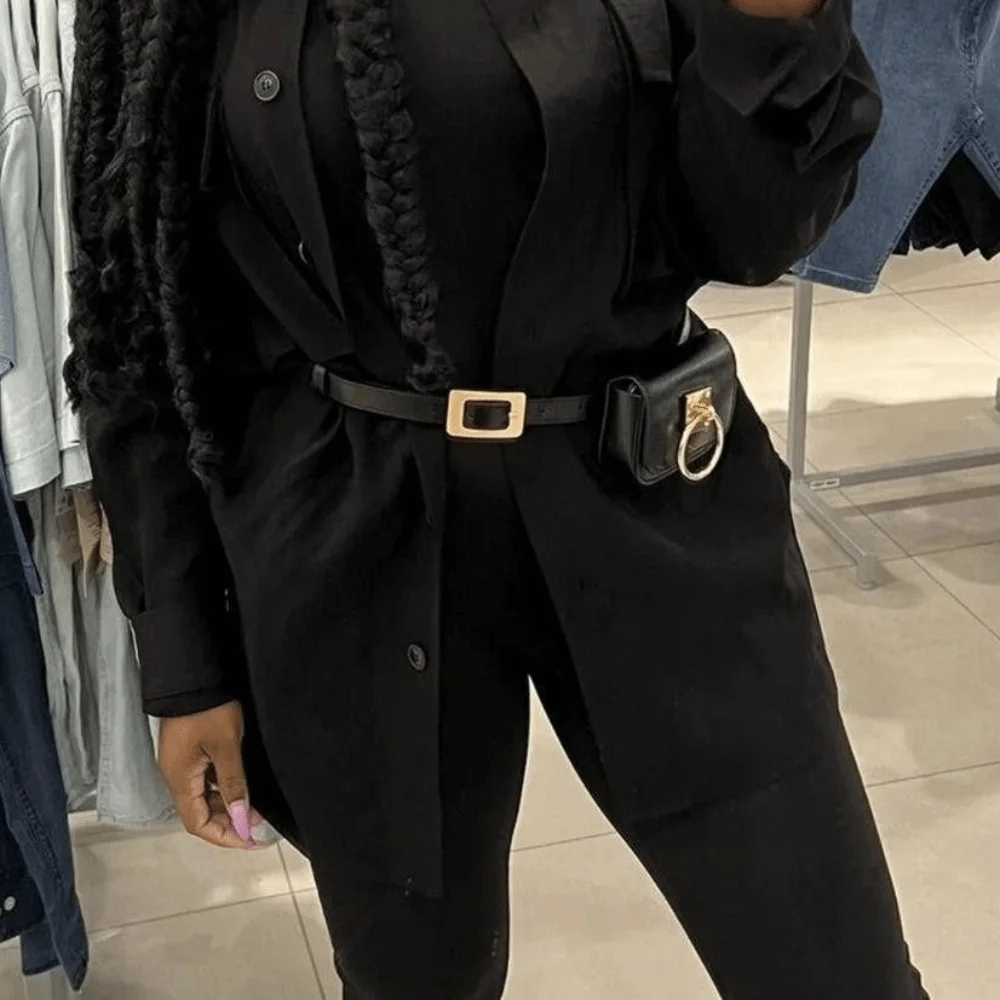 Модный пояс из сплава с сумкой на талии, винтажный декор для джинсов, пояс из искусственной кожи, регулируемый ремень с пряжкой, поясная сумка, уличный стиль
Модный пояс из сплава с сумкой на талии, винтажный декор для джинсов, пояс из искусственной кожи, регулируемый ремень с пряжкой, поясная сумка, уличный стиль