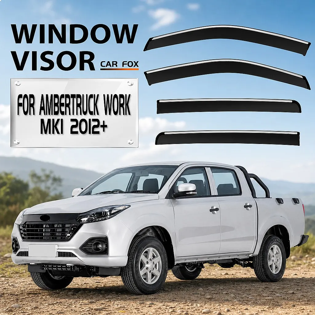 For AmberTruck Work 2012+ Car Window Visor Rain Guard Shade Windshield Side Awning Auto Accessories
For AmberTruck Work 2012+ Car Window Visor Rain Guard Shade Windshield Side Awning Auto Accessories