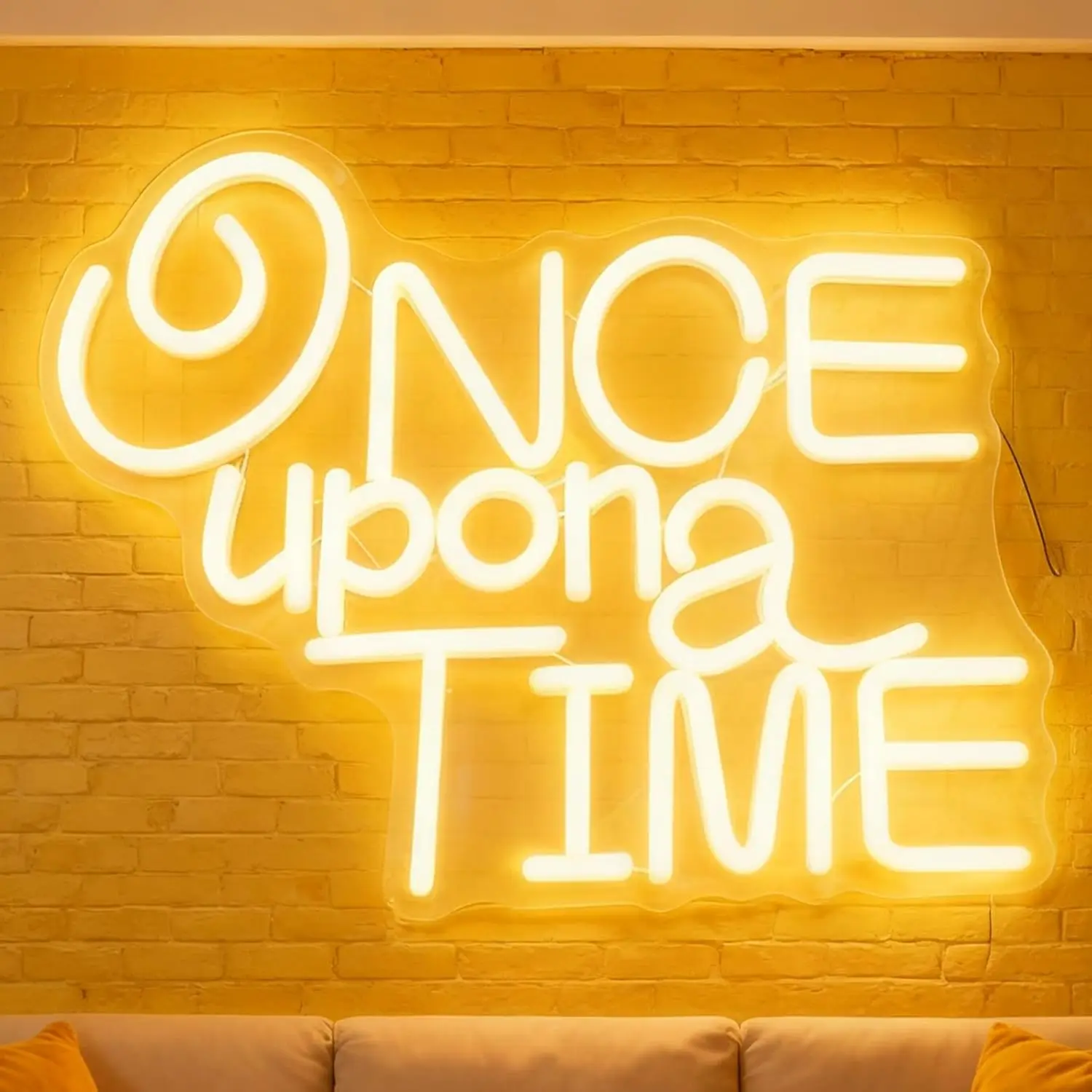 ONCE Upon A TIME Storybook LED Neon Sign Wall Light for Nursery Kids Bedroom Library Living Room Decor Vintage Night Lamp Gift
ONCE Upon A TIME Storybook LED Neon Sign Wall Light for Nursery Kids Bedroom Library Living Room Decor Vintage Night Lamp Gift