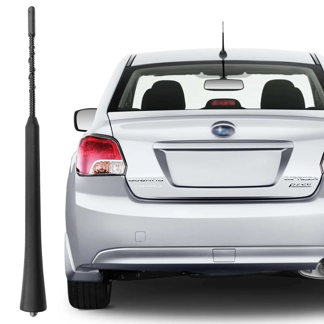 Гибкая антенна 9 дюймов для Subaru Impreza 2012-2016, оптимизированный прием FM/AM
Гибкая антенна 9 дюймов для Subaru Impreza 2012-2016, оптимизированный прием FM/AM