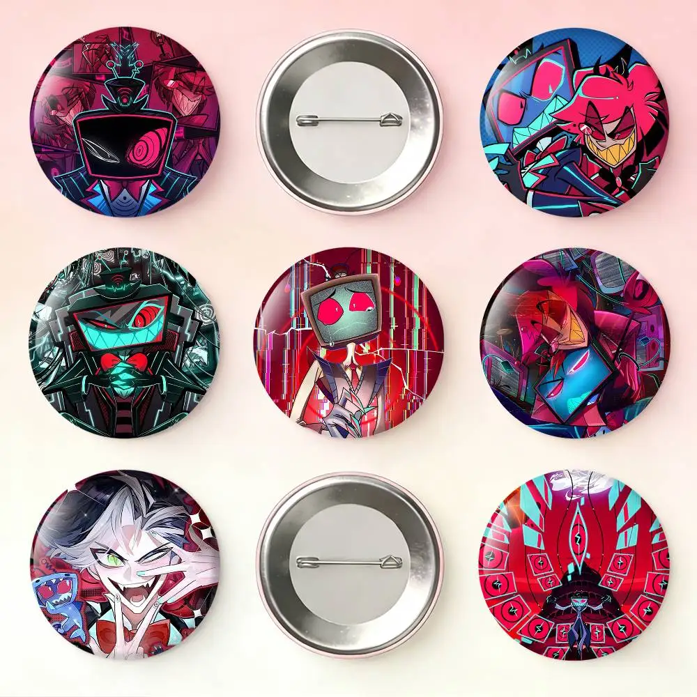 Vox H-Hazbin H-Hotel Laser Badge Applicable For Backpack Clothes Hats Decor Creative Accessories
Vox H-Hazbin H-Hotel Laser Badge Applicable For Backpack Clothes Hats Decor Creative Accessories