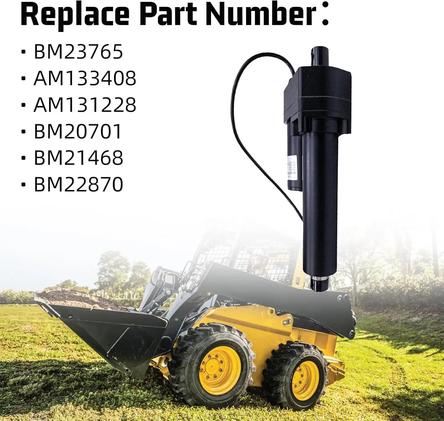 BM23765 AM133408 Комплект подъема грузовой коробки 12 В, совместимый с универсальным автомобилем John Deere Gator 4X2 6X4 Trail Worksite
BM23765 AM133408 Комплект подъема грузовой коробки 12 В, совместимый с универсальным автомобилем John Deere Gator 4X2 6X4 Trail Worksite