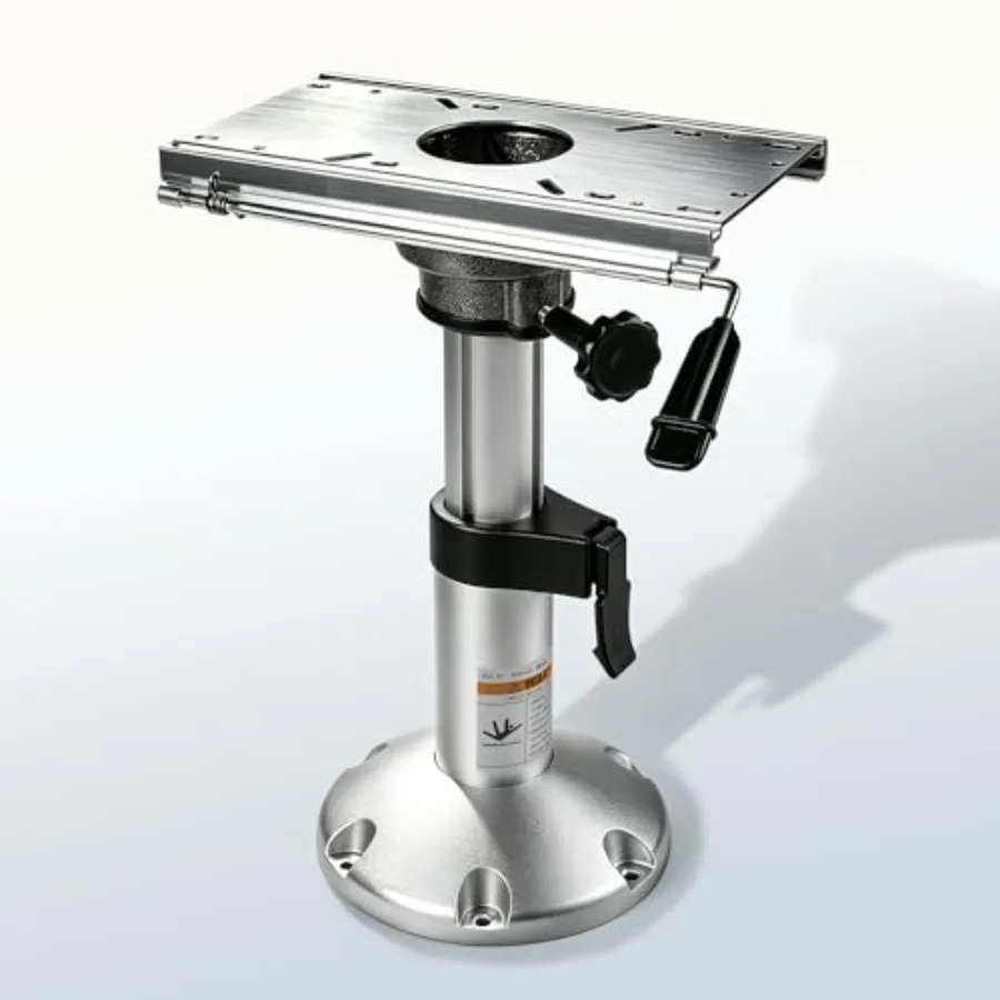 Boat Seat Pedestal, Aluminum Adjustable Height Locking, Boat Seats and Pedestals for Fishing Bass Pontoon Boats 1 pcs
Boat Seat Pedestal, Aluminum Adjustable Height Locking, Boat Seats and Pedestals for Fishing Bass Pontoon Boats 1 pcs