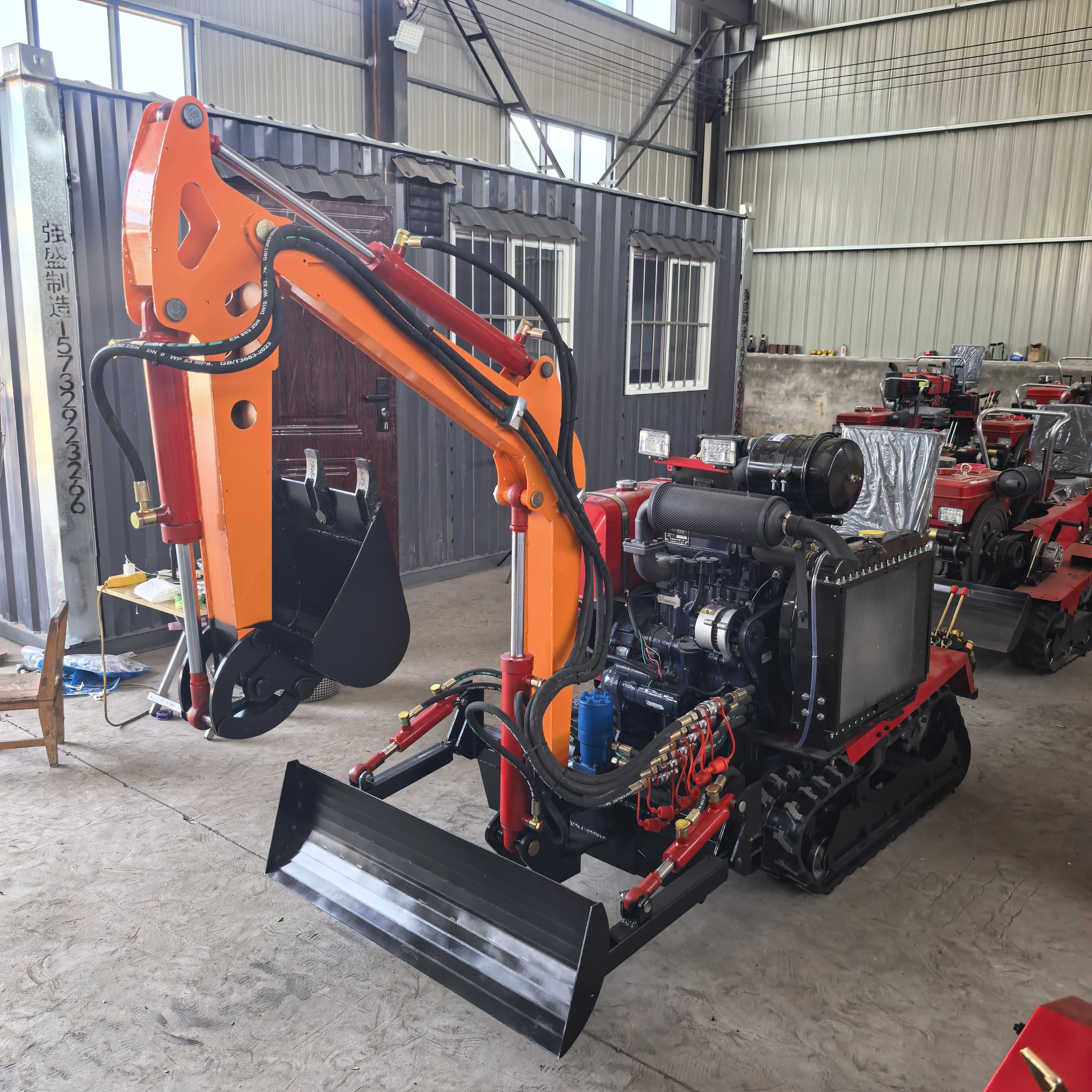 Factory Multifunction Rotary Tiller Mini Farm Rotary Tiller diesel Crawler Rotary Tiller
Factory Multifunction Rotary Tiller Mini Farm Rotary Tiller diesel Crawler Rotary Tiller