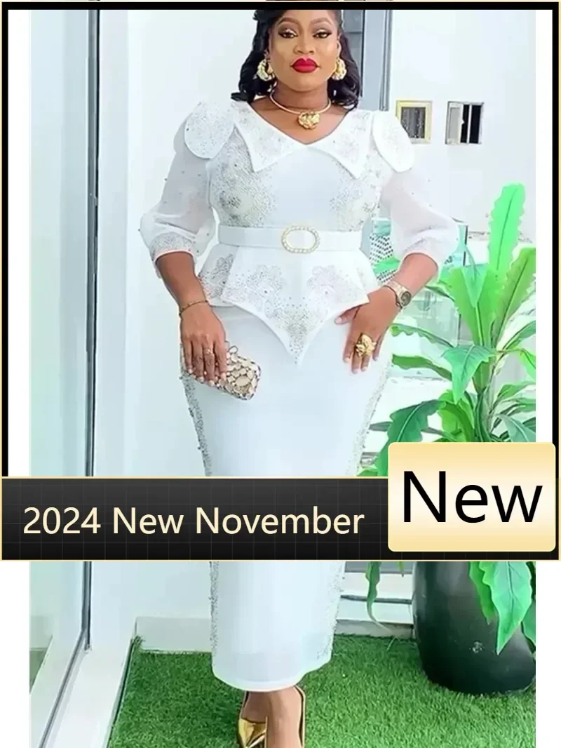 2025 Elegant African Dresses for Women Africa Clothing Plus Size Wedding Party Long Christmas Dress Dashiki Ankara Outfits Robe
2025 Elegant African Dresses for Women Africa Clothing Plus Size Wedding Party Long Christmas Dress Dashiki Ankara Outfits Robe