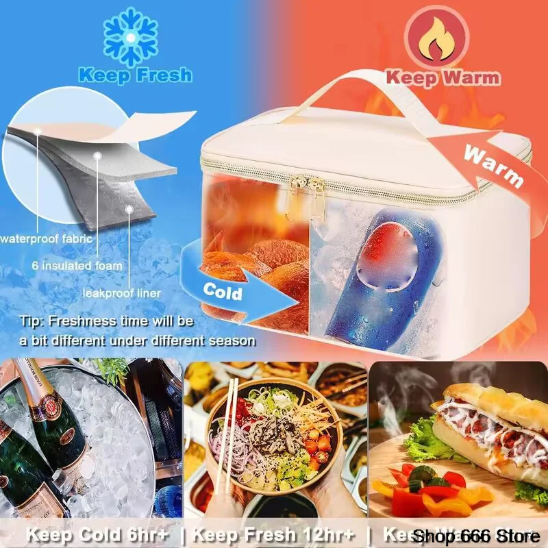 Lunch Backpack Insulated Cooler Picnic Bag Multifunctional Travel Bag Large Capacity Outdoor Picnic Camping Backpack
Lunch Backpack Insulated Cooler Picnic Bag Multifunctional Travel Bag Large Capacity Outdoor Picnic Camping Backpack