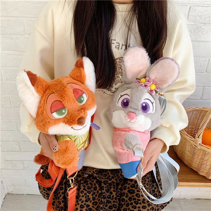 New Zootopia Doll Crossbody Bag Cartoon Judy Hopps Shoulder Bag Holiday Gift Large Capacity Portable Storage Commuter Bag
New Zootopia Doll Crossbody Bag Cartoon Judy Hopps Shoulder Bag Holiday Gift Large Capacity Portable Storage Commuter Bag