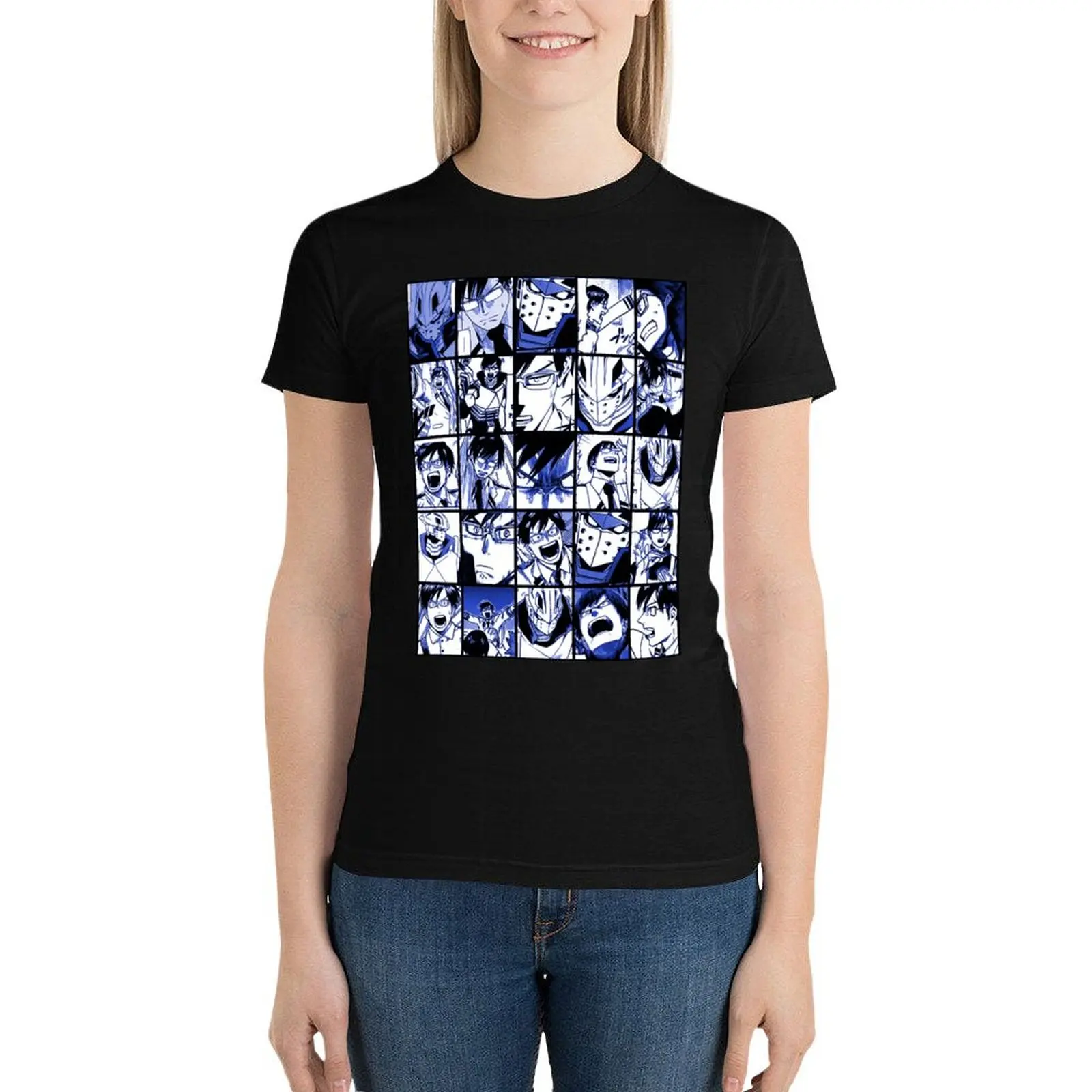 BNHA Iida collage T-Shirt lady clothes cute tops aesthetic clothes Woman T-shirts
BNHA Iida collage T-Shirt lady clothes cute tops aesthetic clothes Woman T-shirts