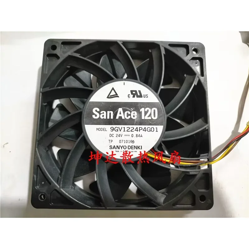 Вентилятор охлаждения сервера Sanyo Denki 9GV224P4G0 DC 24V 0.84A 20x20x25мм, 4-проводной
Вентилятор охлаждения сервера Sanyo Denki 9GV224P4G0 DC 24V 0.84A 20x20x25мм, 4-проводной