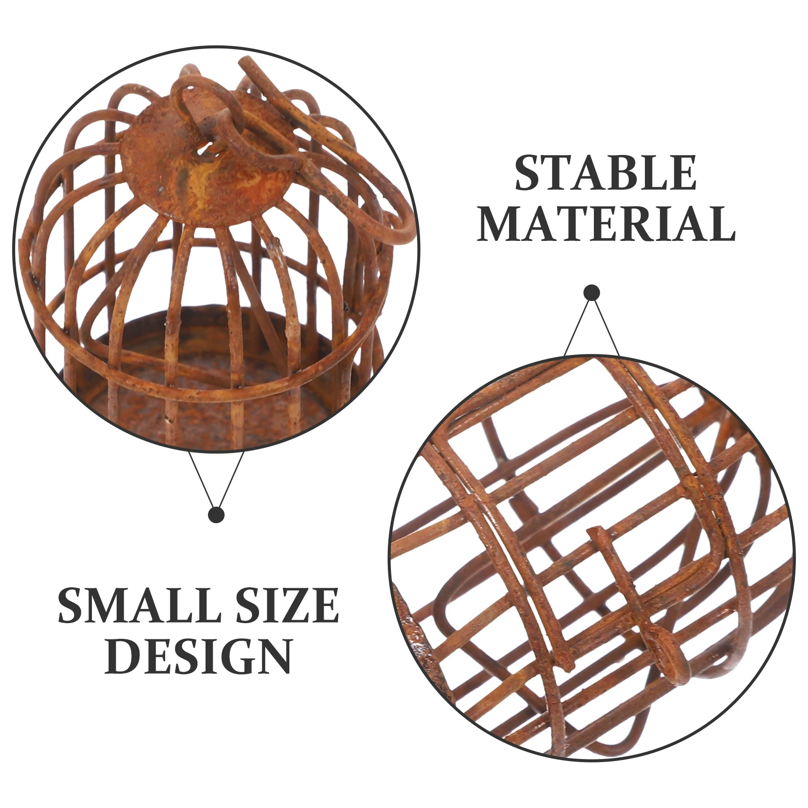 Make Rusty Birdcage Decor Birdcages Decoration Ornament Creative Mini Dollhouse Decorative Birds Accessories
Make Rusty Birdcage Decor Birdcages Decoration Ornament Creative Mini Dollhouse Decorative Birds Accessories