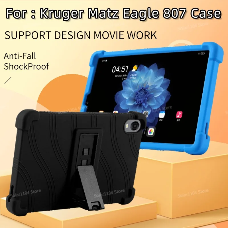 For Kruger Matz Eagle 807 Case 8.4 “Tablet PC Kickstand Funda cover with 4 shockproof air cushions Child safety cover
For Kruger Matz Eagle 807 Case 8.4 “Tablet PC Kickstand Funda cover with 4 shockproof air cushions Child safety cover