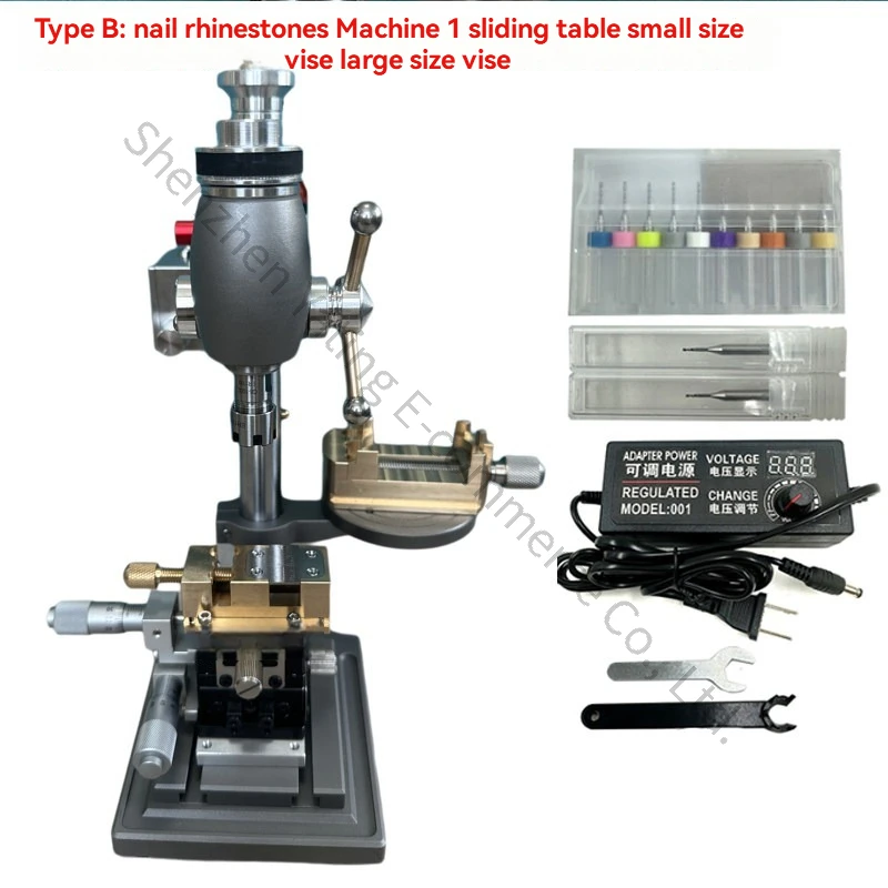 Инструмент для ремонта часов: высокоточный настольный сверлильный станок для удаления сломанных проводов из корпуса, сверление мелких деталей с погрешностью 0,01 мм
Инструмент для ремонта часов: высокоточный настольный сверлильный станок для удаления сломанных проводов из корпуса, сверление мелких деталей с погрешностью 0,01 мм