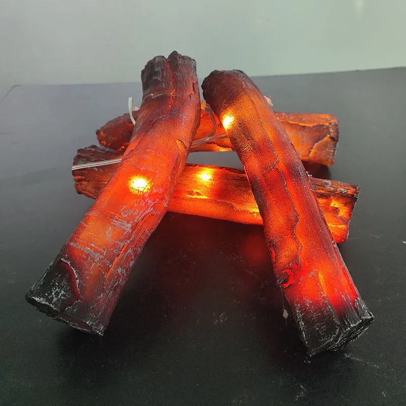 Ming resin simulation charcoal strip, simulation firewood pile, fireplace decoration accessories small ornaments
Ming resin simulation charcoal strip, simulation firewood pile, fireplace decoration accessories small ornaments