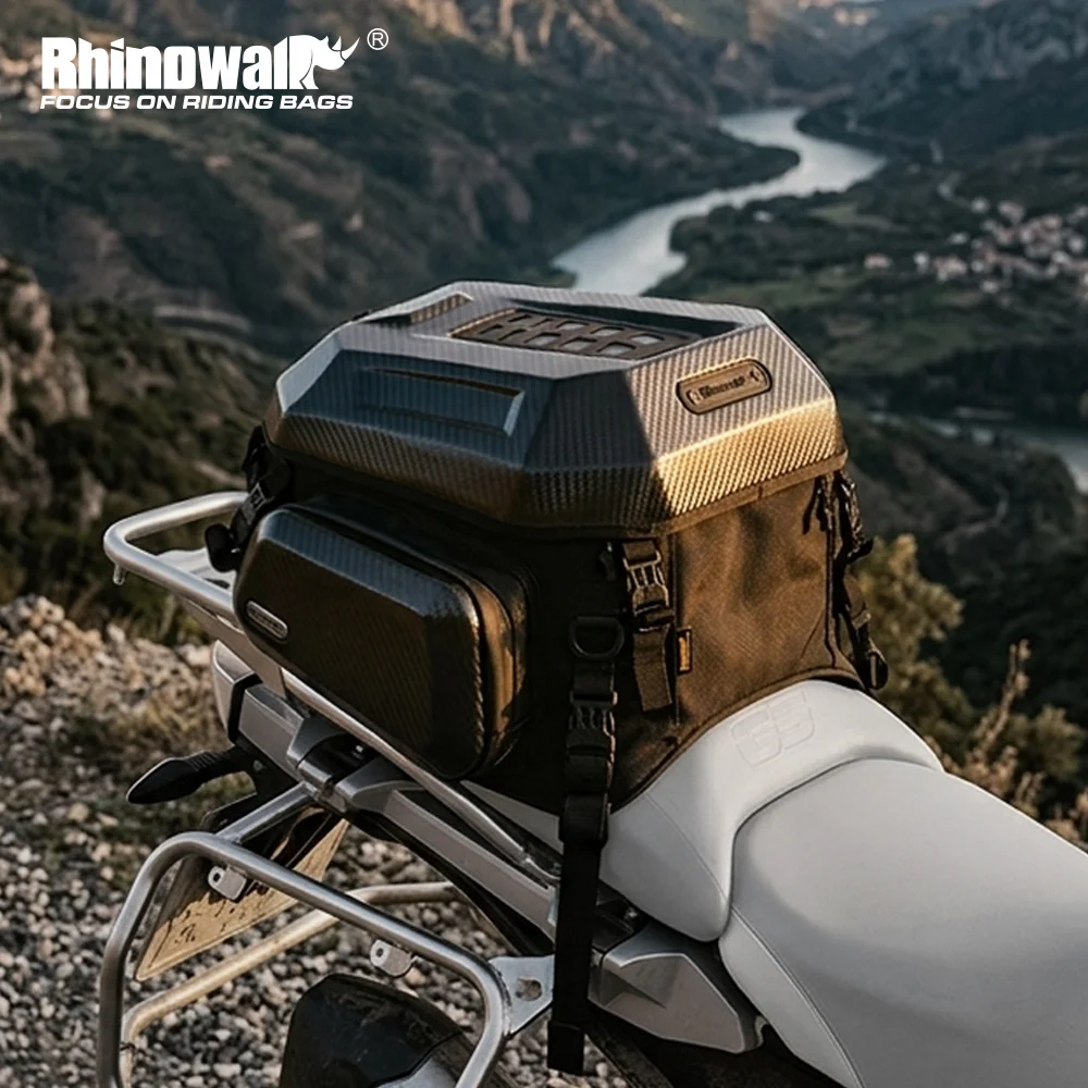 Rhinowalk Motorcycle Tail Rear Seat Bag 23-35L Waterproof Expandable Luggage Storage Bag Backpack Helmet Bag Motor Accessories
Rhinowalk Motorcycle Tail Rear Seat Bag 23-35L Waterproof Expandable Luggage Storage Bag Backpack Helmet Bag Motor Accessories