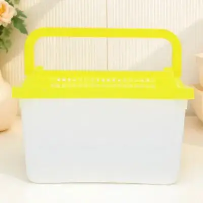 Pet Turtle Box Reptile Feeding Tank Clear Handheld Aquarium Easy Maintenance Space-Saving Design Perfect Gift for Pet Lovers
Pet Turtle Box Reptile Feeding Tank Clear Handheld Aquarium Easy Maintenance Space-Saving Design Perfect Gift for Pet Lovers