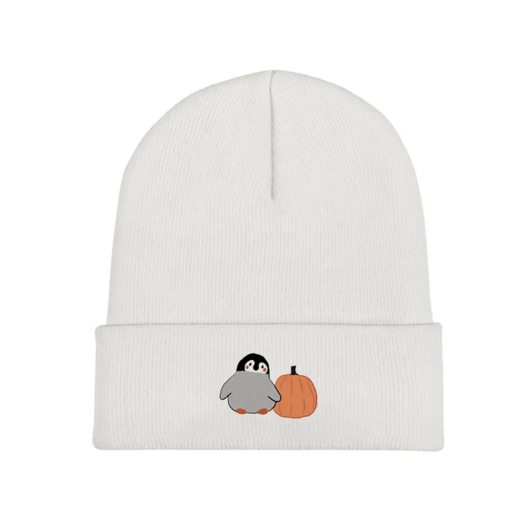 Pumpkins and Penguins Beanie Knitted Hat Winter Warm Outdoor Cap For Male Women
Pumpkins and Penguins Beanie Knitted Hat Winter Warm Outdoor Cap For Male Women
