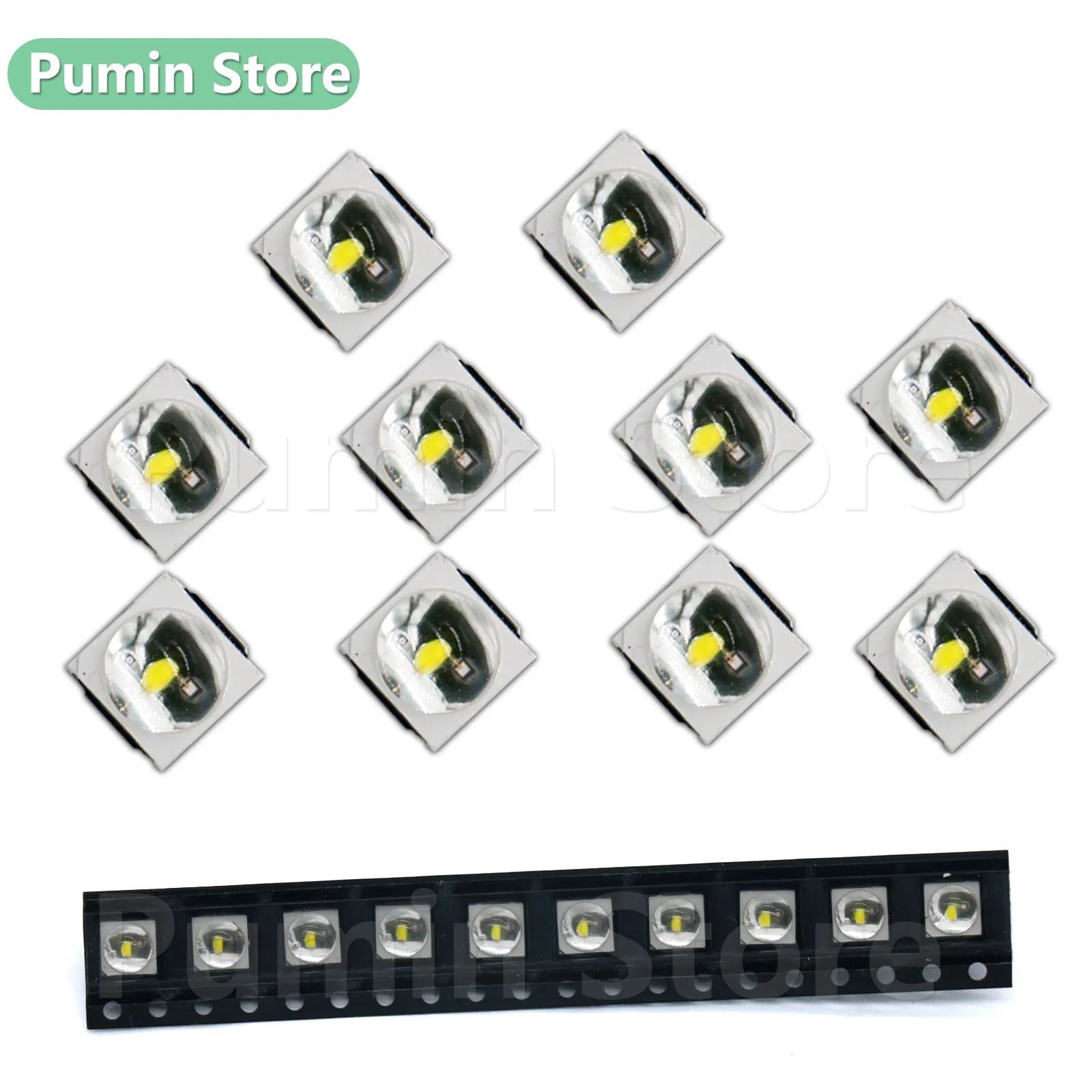 10PCS UV LED SMD Nail Lamp Bead DC6.8-7.2V 1W LED Lamp 365+395NM+fuse Purple For LED Diodes For Nail SUN Machine Accessory DIY
10PCS UV LED SMD Nail Lamp Bead DC6.8-7.2V 1W LED Lamp 365+395NM+fuse Purple For LED Diodes For Nail SUN Machine Accessory DIY