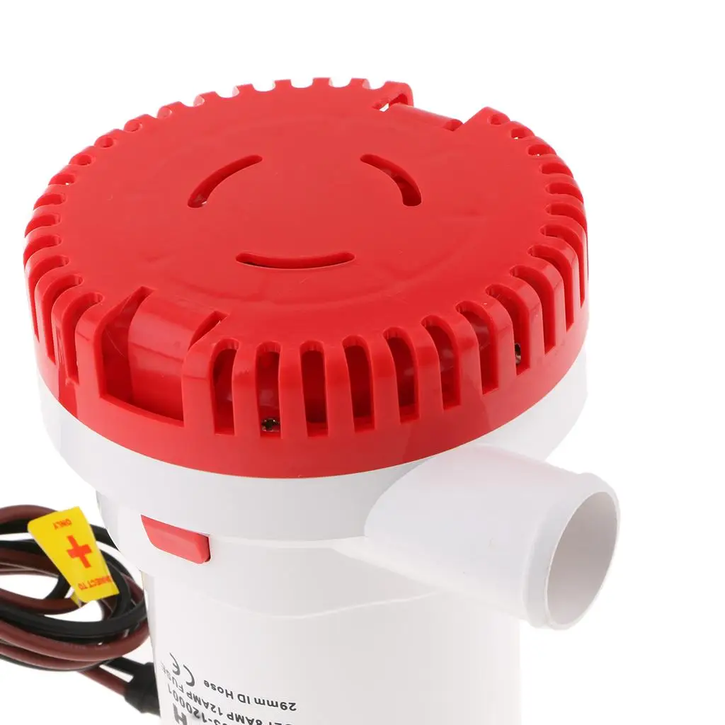 Electric Boat Bilge Water Pump 12V 2000GPH Plastic Marine Plumbing Parts High Flow for Fishing Boats
Electric Boat Bilge Water Pump 12V 2000GPH Plastic Marine Plumbing Parts High Flow for Fishing Boats
