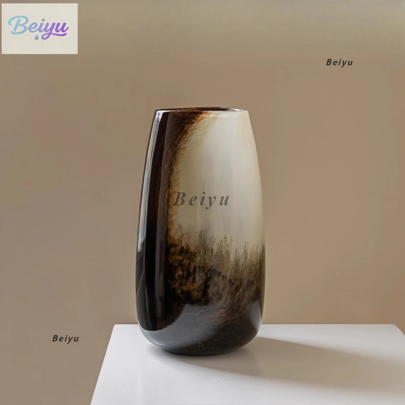 Vase ornament living room flower arrangement glass advanced sense hydroponics retro new Chinese style gradual change medieval
Vase ornament living room flower arrangement glass advanced sense hydroponics retro new Chinese style gradual change medieval