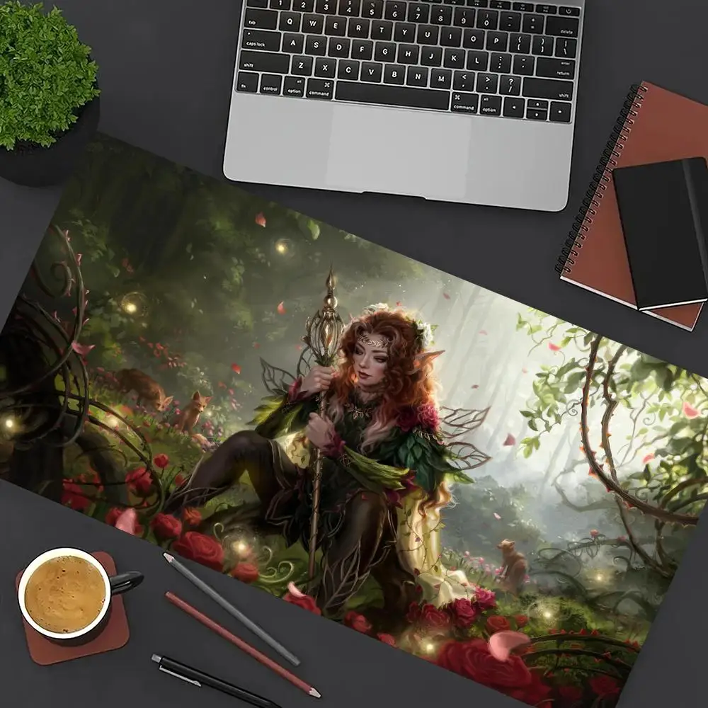 Rose Elf Magic Party Game Mat Durable Rubber for MTG and TCG Games 350X600mm Mouse Pad Offices Desk Mats Party Friendly Design
Rose Elf Magic Party Game Mat Durable Rubber for MTG and TCG Games 350X600mm Mouse Pad Offices Desk Mats Party Friendly Design