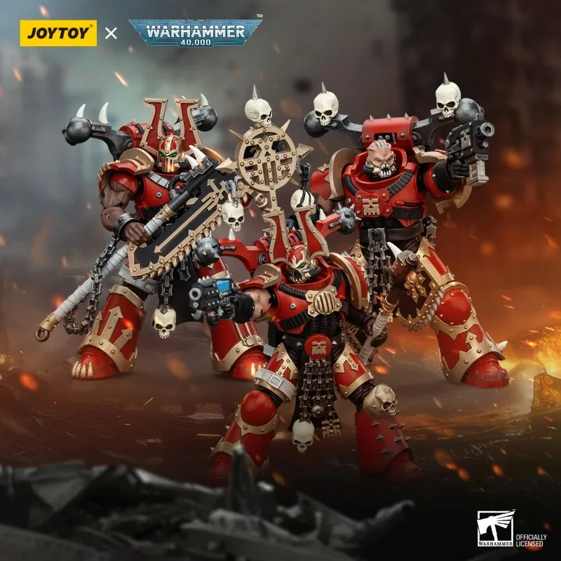 In Stock JOYTOY Warhammer 40K 1/18 Action Figure World Eaters Khorne Berzerker Anime Figure Toys Model Gifts Collection
In Stock JOYTOY Warhammer 40K 1/18 Action Figure World Eaters Khorne Berzerker Anime Figure Toys Model Gifts Collection