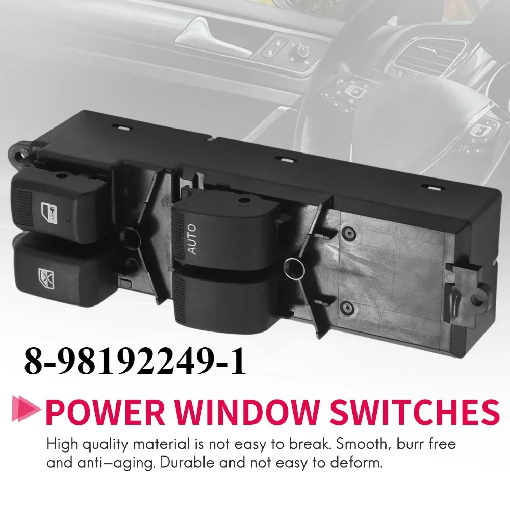 For Isuzu D-Max Dmax 2011-2019 Car Electric Power Window Master Switch 8-98192249-1 8981922491 Car Accessories
For Isuzu D-Max Dmax 2011-2019 Car Electric Power Window Master Switch 8-98192249-1 8981922491 Car Accessories