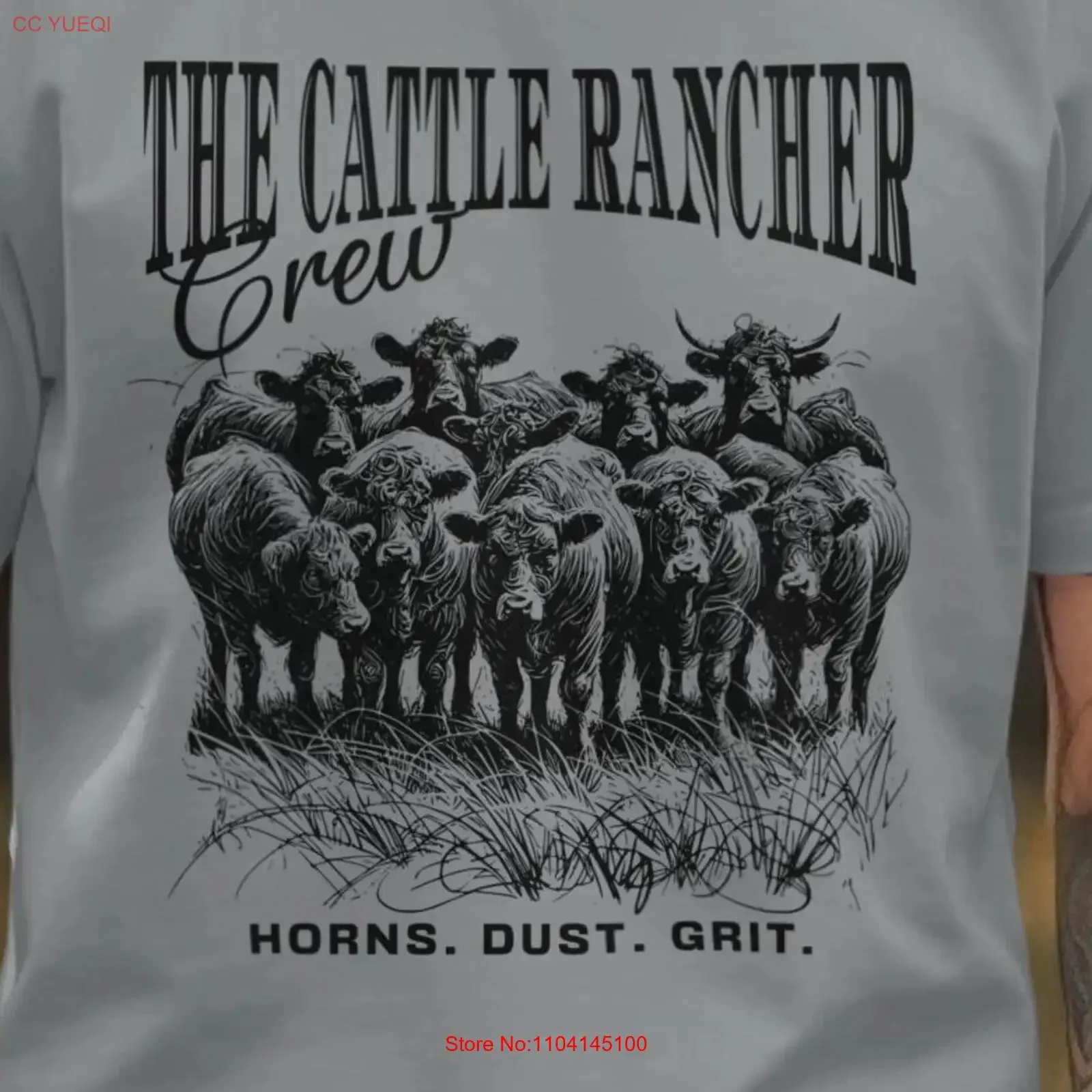 Футболка с экипажем ранчо для крупного рогатого скота, стиль каракулей, художественная ферма, ранчо, жизнь, иллюстрированная, винтажная, стираная, повседневная, дышащая, универсальная, растянутая
Футболка с экипажем ранчо для крупного рогатого скота, стиль каракулей, художественная ферма, ранчо, жизнь, иллюстрированная, винтажная, стираная, повседневная, дышащая, универсальная, растянутая