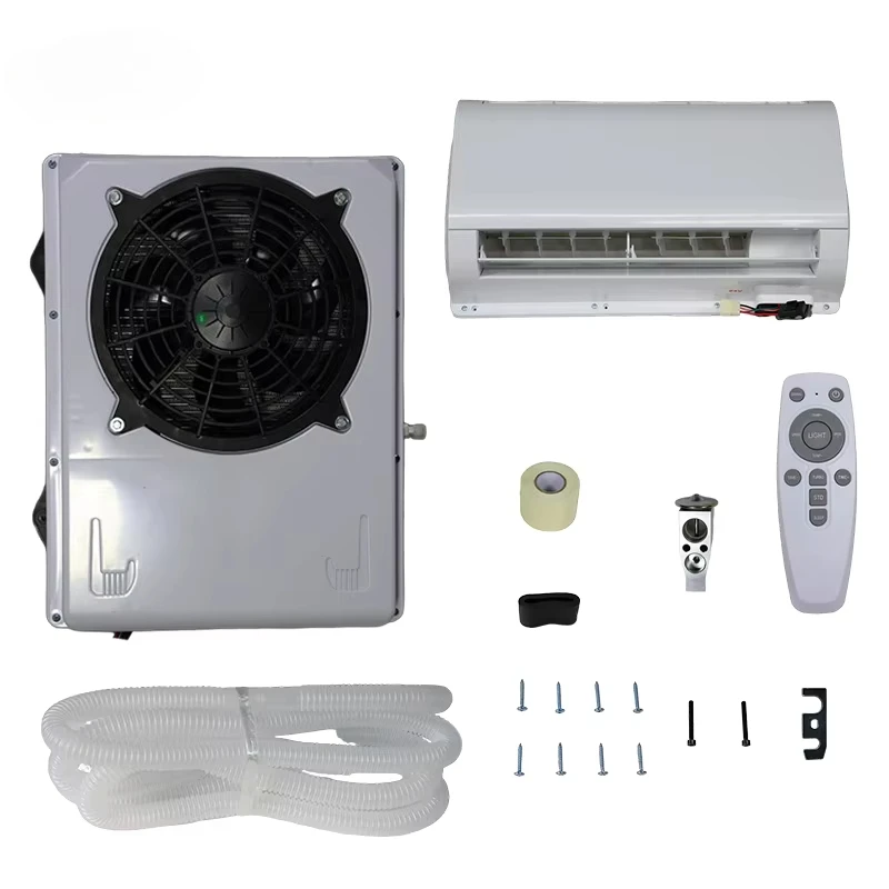 24V Truck Parking Electric Cooler 9600BTU 800W R134a for Sleeper Bed Idle Free Zero Emission
24V Truck Parking Electric Cooler 9600BTU 800W R134a for Sleeper Bed Idle Free Zero Emission