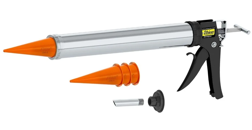 Albion Engineering Company DL-45-T17 профессиональная линия, специальный роскошный ручной пистолет для герметизации с металлической насадкой
Albion Engineering Company DL-45-T17 профессиональная линия, специальный роскошный ручной пистолет для герметизации с металлической насадкой
