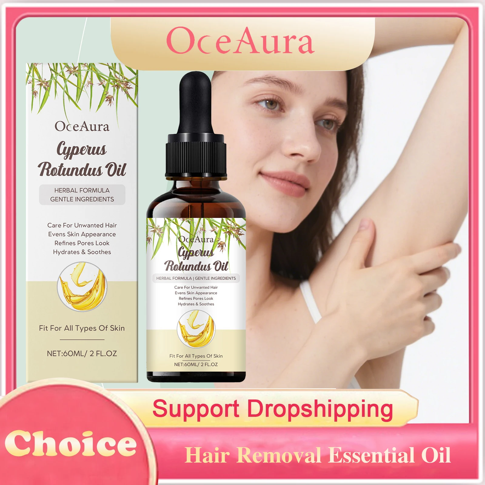 Hair Removal Essential Oil Armpit Legs Arms Body Hair Growth Inhibitor Painless Depilatory Hydrating Repair Smoothing Skin Care
Hair Removal Essential Oil Armpit Legs Arms Body Hair Growth Inhibitor Painless Depilatory Hydrating Repair Smoothing Skin Care
