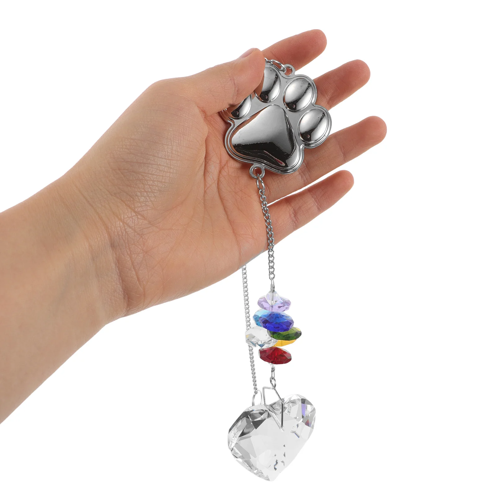 Sun Catcher Crystals Chain Heart Pendant Hanging Outdoor Window Garden Balcony Crystal Hanging Ornament Decoration
Sun Catcher Crystals Chain Heart Pendant Hanging Outdoor Window Garden Balcony Crystal Hanging Ornament Decoration