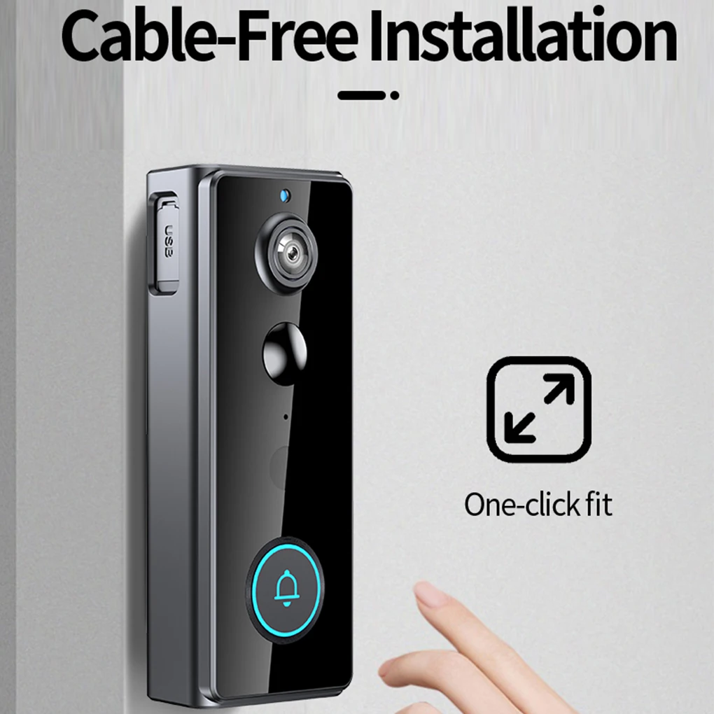 M18 Doorbell with Camera Wireless Bundle Video Doorbell Wifi 720P Outdoor Phone APP Door Bell Camera Security Video Intercom
M18 Doorbell with Camera Wireless Bundle Video Doorbell Wifi 720P Outdoor Phone APP Door Bell Camera Security Video Intercom